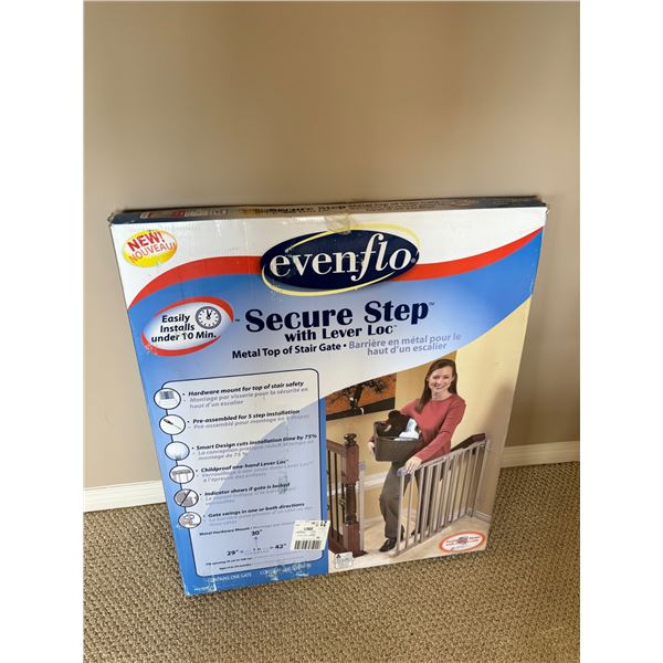 Secure step gate
