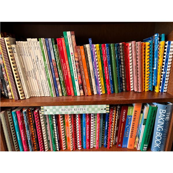 Assortment of cook books