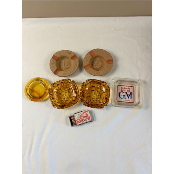 Assorted Ashtrays