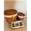 Image 1 : Assorted woven baskets