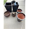 Image 1 : Various Garden Plates & boxes