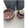 Image 2 : Various Garden Plates & boxes