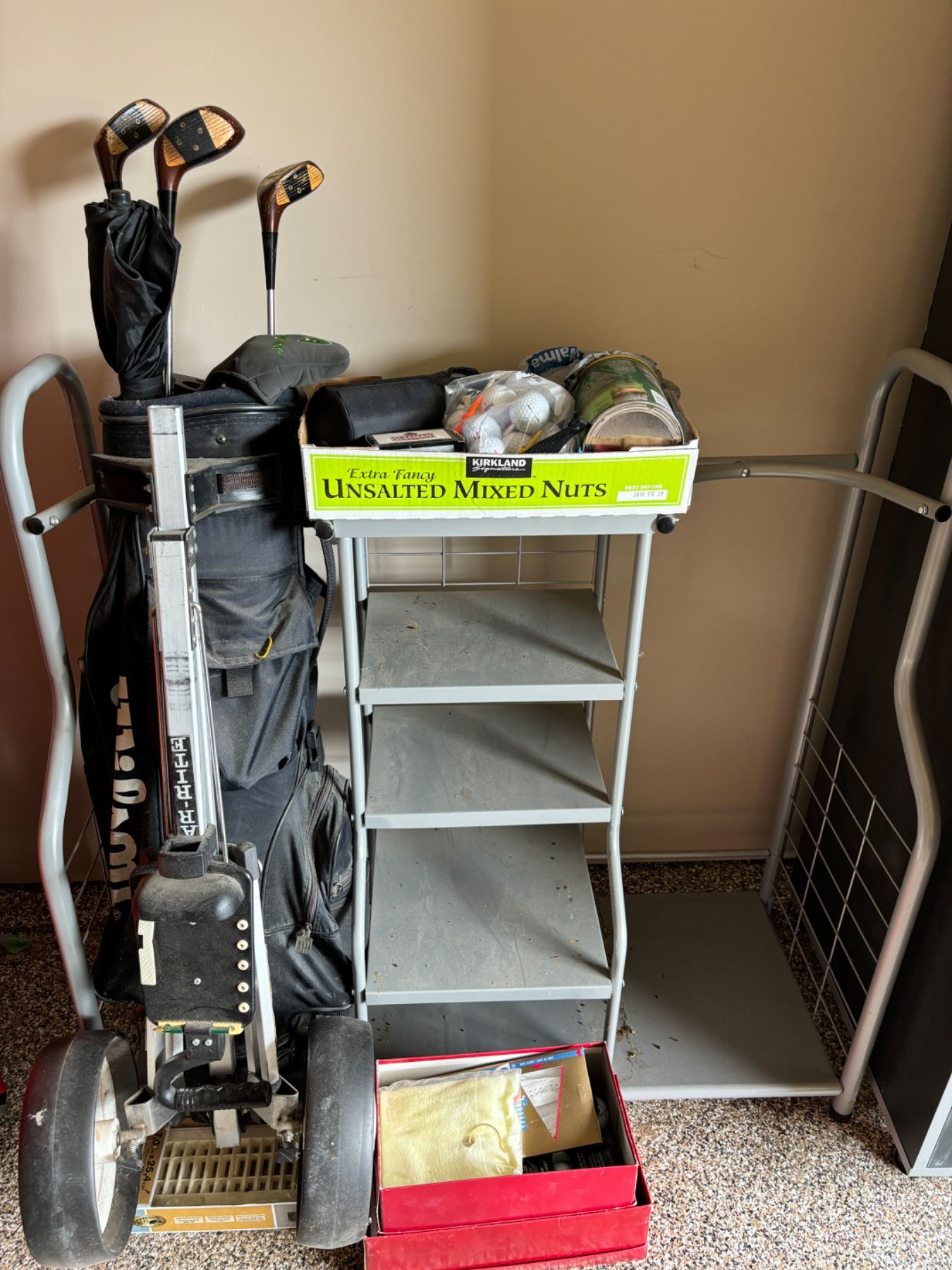 Golf Caddy+ storage rack - Sunrise Estate Services Ltd