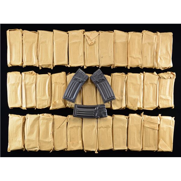 LOT OF 36 NEAR NEW HK33/53 MAGAZINES IN PAPER