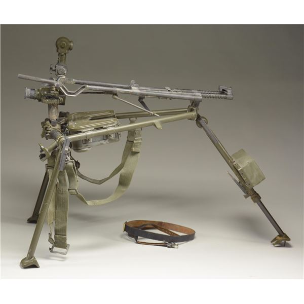 LOT OF 3 MACHINE GUN TRIPODS.