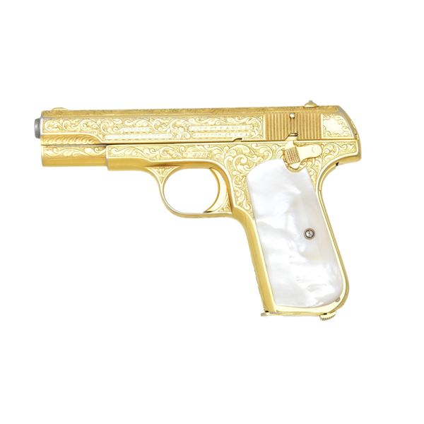 COLT 1903 ENGRAVED 32 POCKET AUTO PISTOL.