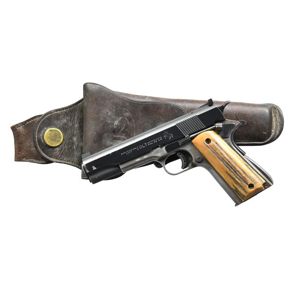CUSTOM 22 LR COLT 1911 SEMI AUTO PISTOL.
