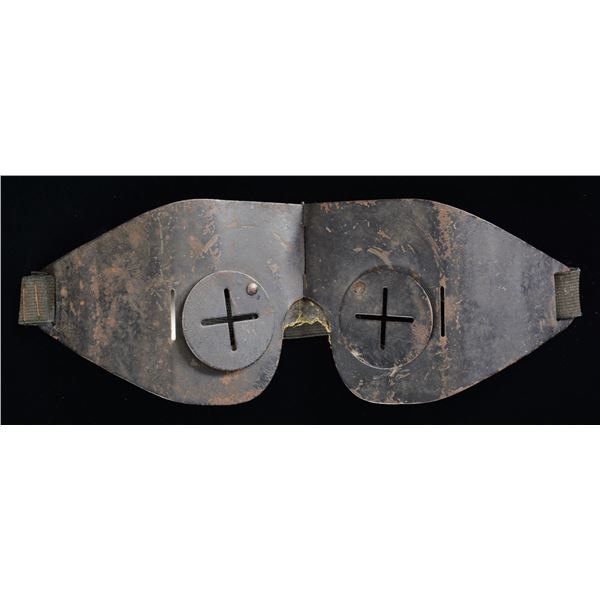 US WWI SPLINTER GOGGLES.