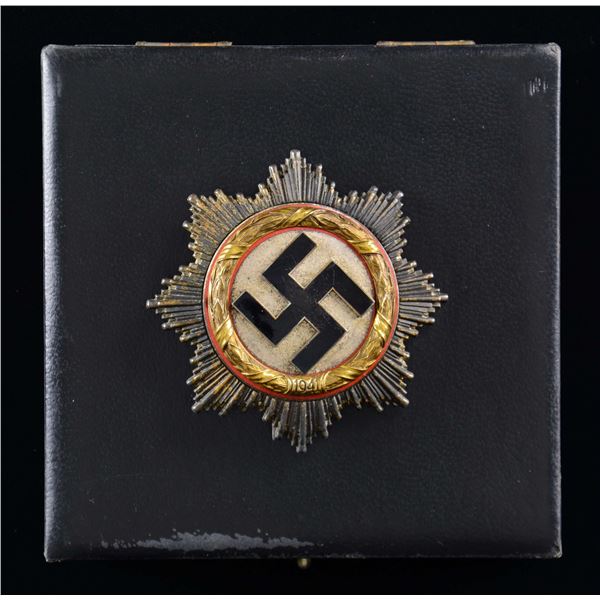 WWII GERMAN CROSS IN GOLD BY OTTO KLEIN.