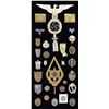 Image 1 : WWII GERMAN BADGES, BELT BUCKLES, TINNIES,