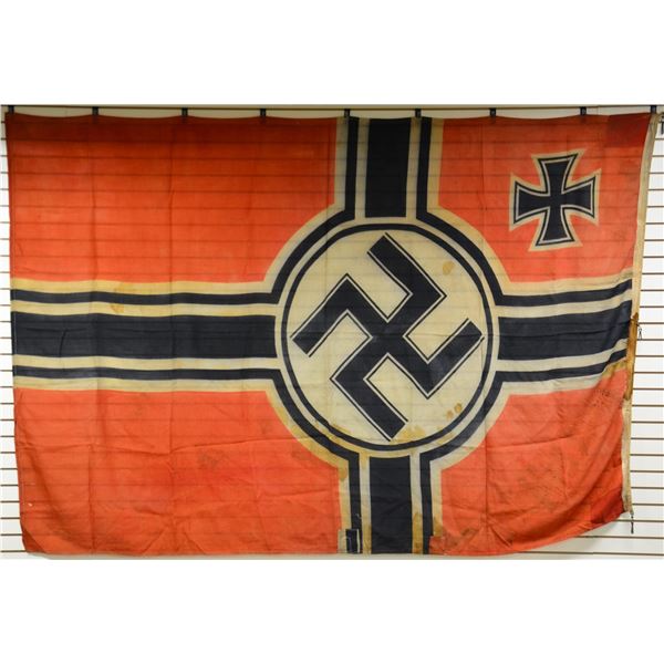 5 WWII GERMAN FLAGS & PENNANTS.