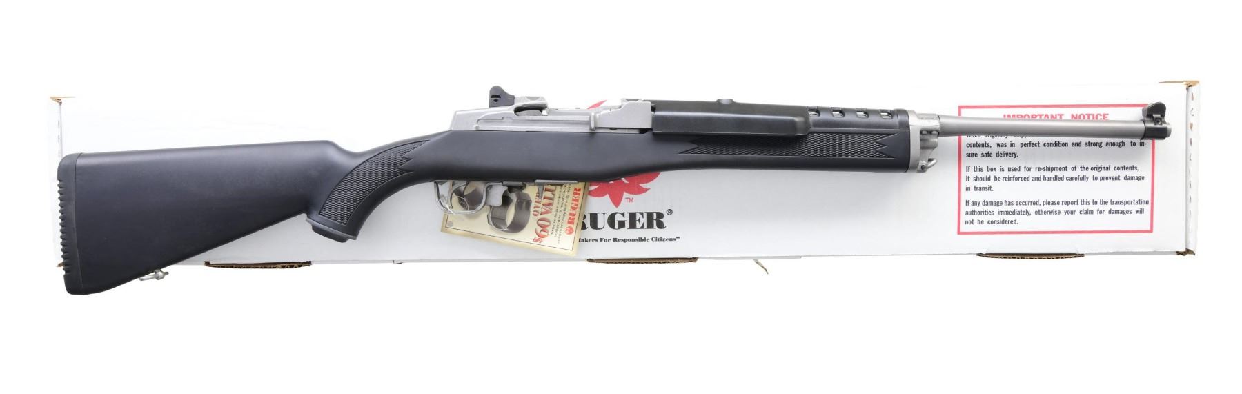 RUGER MINI 14 RANCH SEMI AUTO RIFLE.