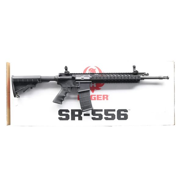 RUGER SR556 SEMI AUTO RIFLE.