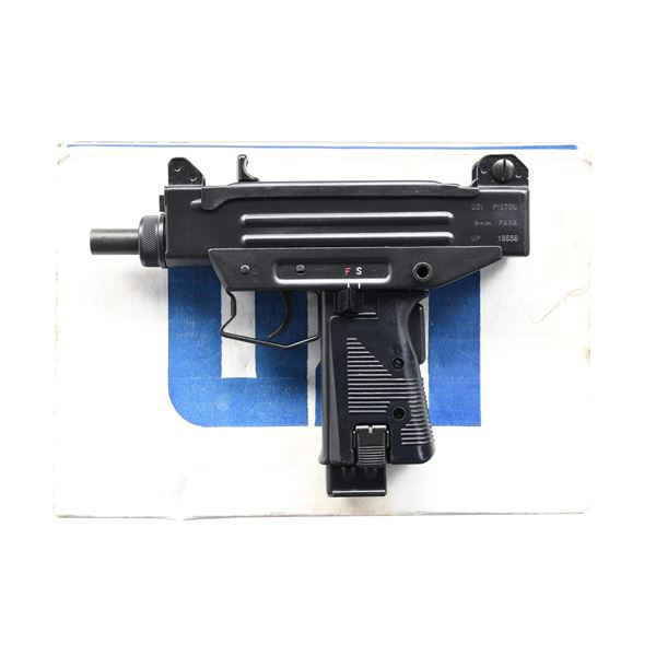 VERY NICE ACTION ARMS / IMI 9MM UZI PISTOL