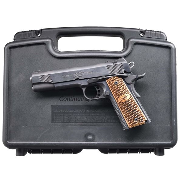 KIMBER CUSTOM SHOP RAPTOR II SEMI AUTO PISTOL.