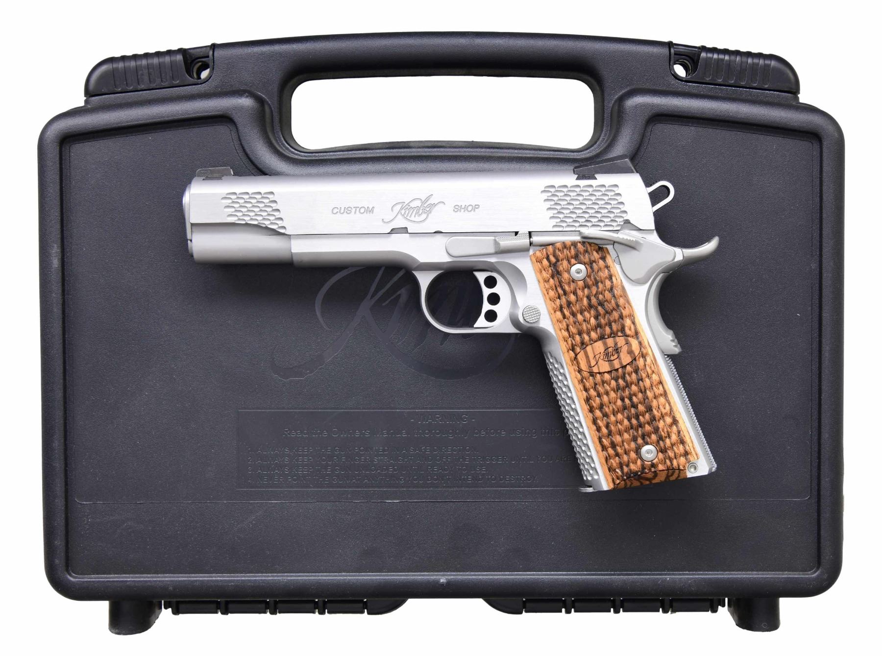 Kimber Custom Raptor Ii KIMBER CUSTOM SHOP STAINLESS RAPTOR II