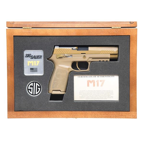 101ST AIRBORNE ISSUED SIG SAUER M17 SEMI-AUTOMATIC