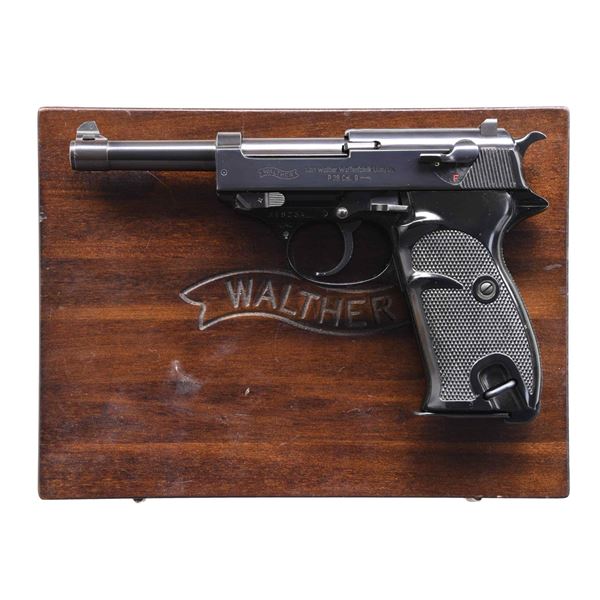 POST-WAR WALTHER P.38 SEIM-AUTOMATIC PISTOL WITH