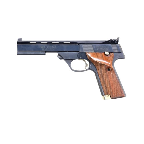 HIGH STANDARD THE VICTOR MILITARY SEMI AUTO PISTOL