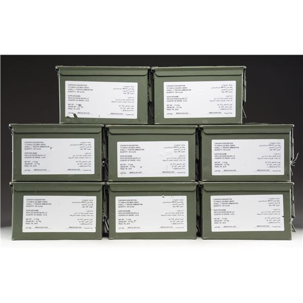 900 ROUNDS OF LINKED 50 BMG 4:1 RATIO AMMO.