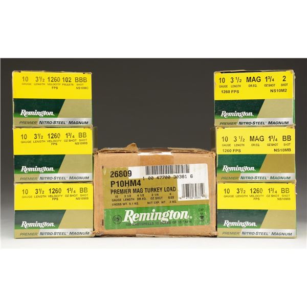 16 BOXES OF 10 GA ., 3 1/2" AMMO.