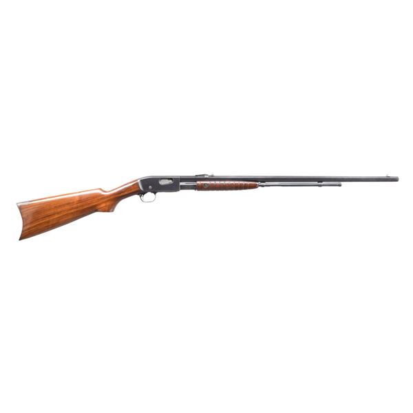 REMINGTON MODEL 12CS SLIDE ACTION RIFLE.