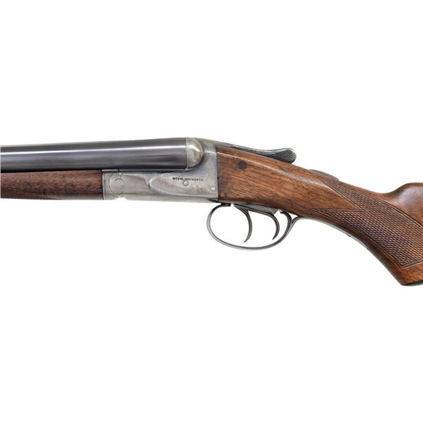 A. H. FOX STERLINGWORTH SXS SHOTGUN.