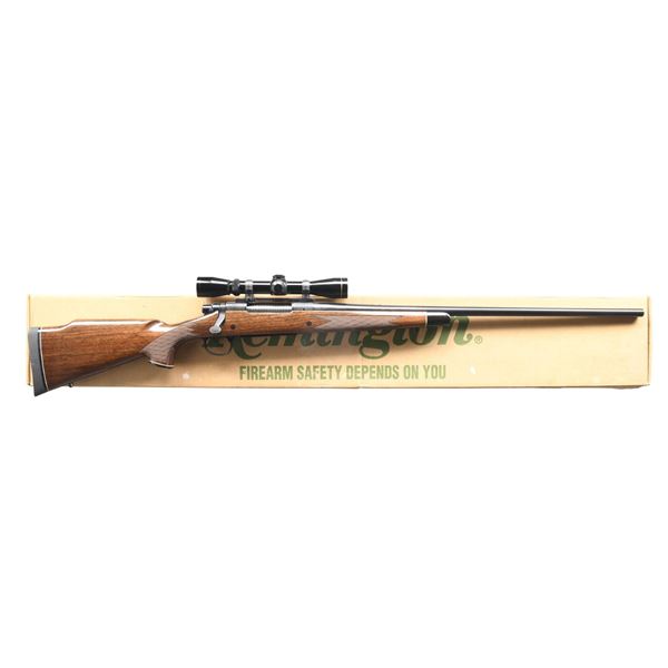 REMINGTON MODEL 700 BDL BOLT ACTION RIFLE.
