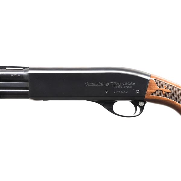 REMINGTON 870LW WINGMASTER PUMP ACTION SHOTGUN.
