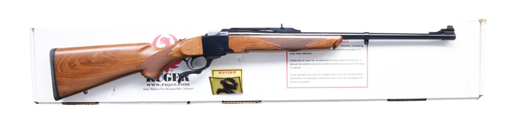 RUGER NO. 1-A MODEL 01386 SINGLE SHOT RIFLE WITH