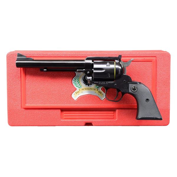 RUGER 50th ANNIVERSARY 44 BLACKHAWK REVOLVER.