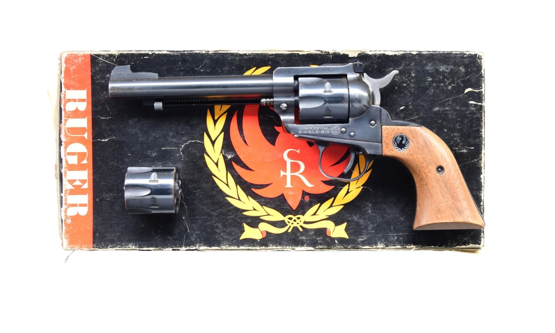 Boxy Revolver RUGER BOXED SUPER SINGLE-SIX CONVERTIBLE REVOLVER