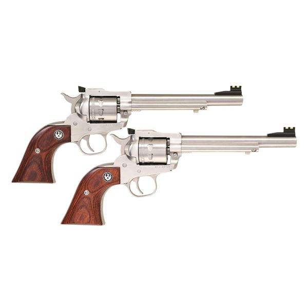 CONSECUTIVE PAIR OF RUGER SINGLE NINE SA