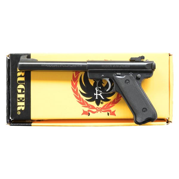 U.S. MARKED RUGER MARK II SEMI-AUTO TARGET PISTOL.