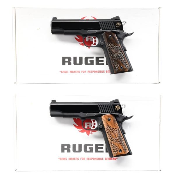 CONSECUTIVE PAIR RUGER SR1911 NAVY SEAL FOUNDATION
