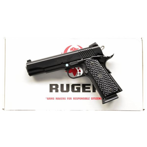 NEAR NEW RUGER SR1911 "NIGHT WATCHMAN" SEMI-