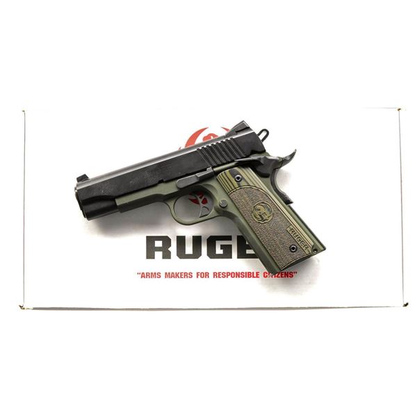 NEAR NEW RUGER SR1911 LIGHTWEIGHT COMMANDER SEMI-
