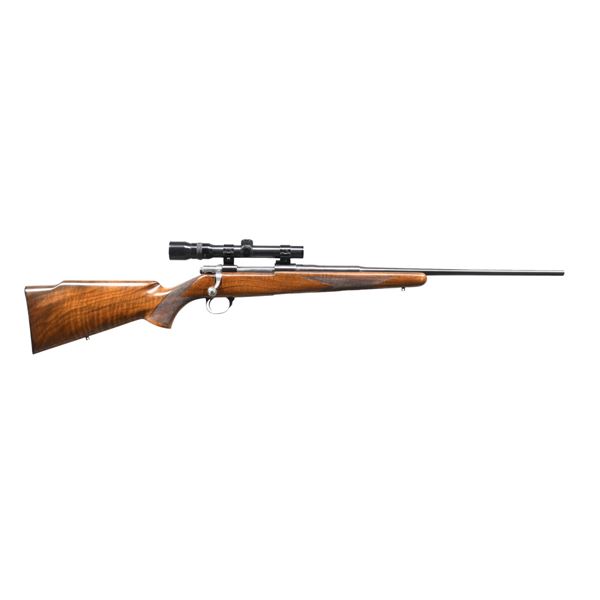 FINNISH BROWNING SAFARI GRADE BOLT ACTION RIFLE.