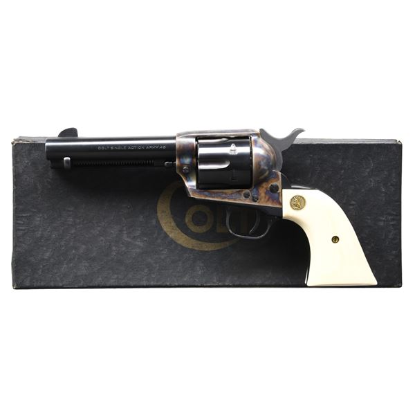 COLT BLACK BOX 2ND GEN SAA REVOLVER.