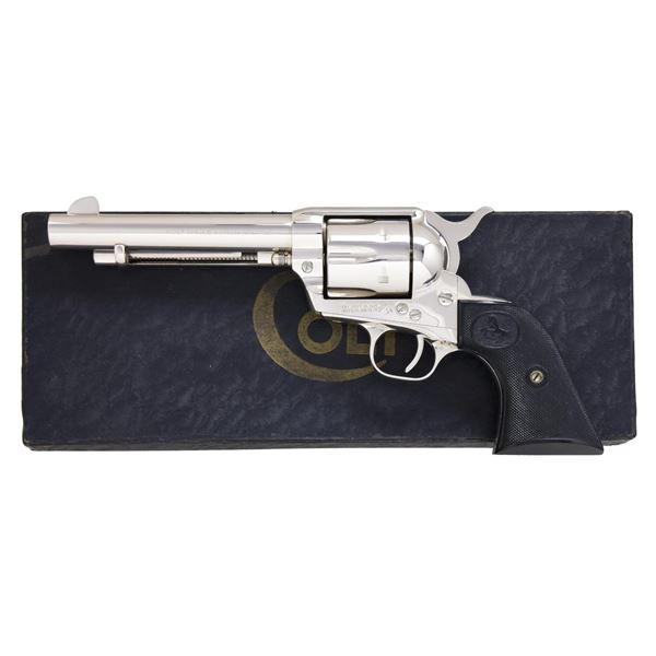 COLT BLACK BOX 2ND GEN SAA REVOLVER.