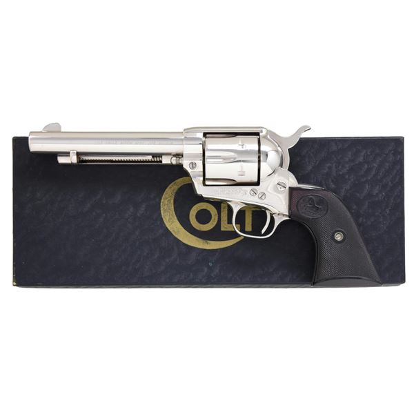 COLT BLACK BOX 2ND GEN SAA REVOLVER.