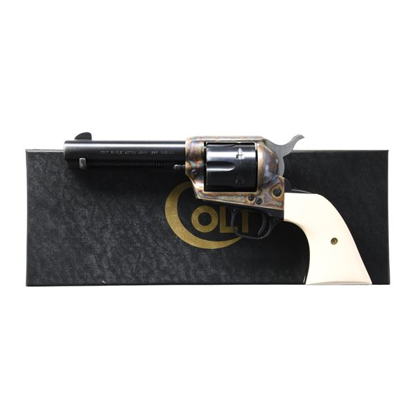 COLT BLACK BOXED 2nd GEN SAA REVOLVER.