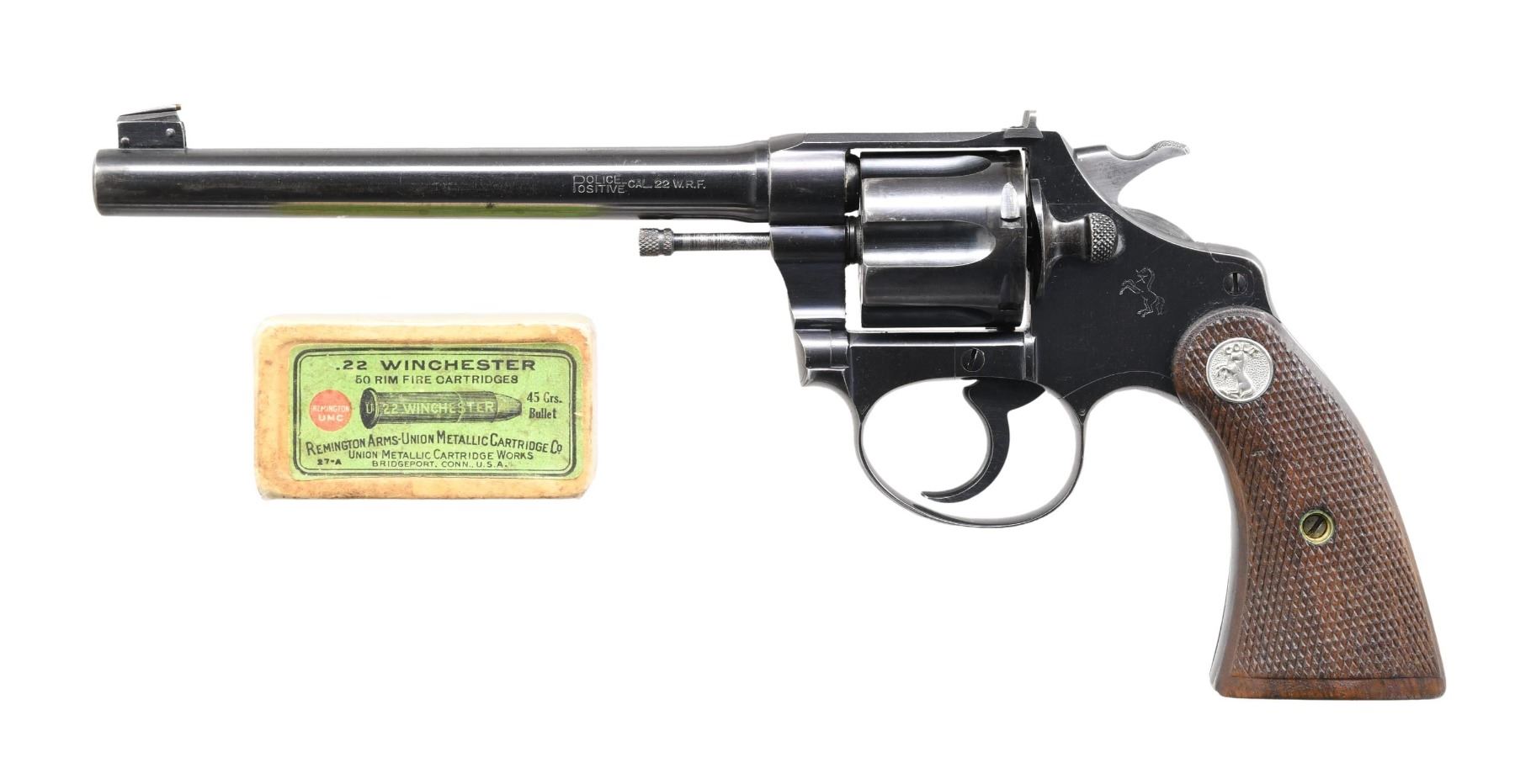 Fbi Target Colt COLT POLICE POSITIVE 1ST ISSUE TARGET DA REVOLVER.