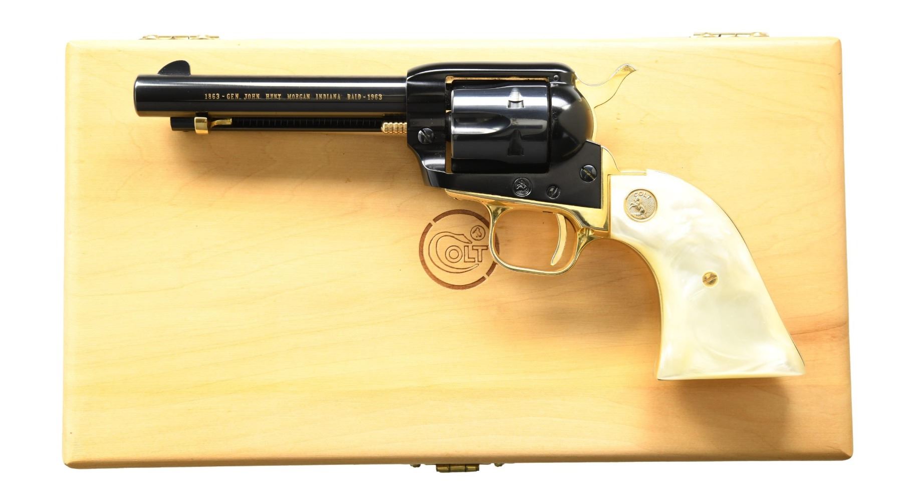 COLT #65 GEN. JOHN HUNT MORGAN INDIANA RAID - Poulin Auctions