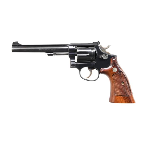 SMITH & WESSON POSTWAR K22 DA REVOLVER.