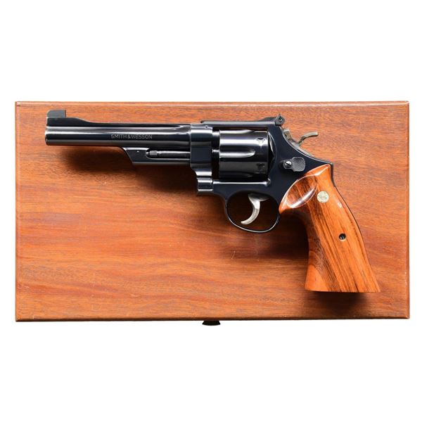 SMITH & WESSON 27-2 DA REVOLVER.