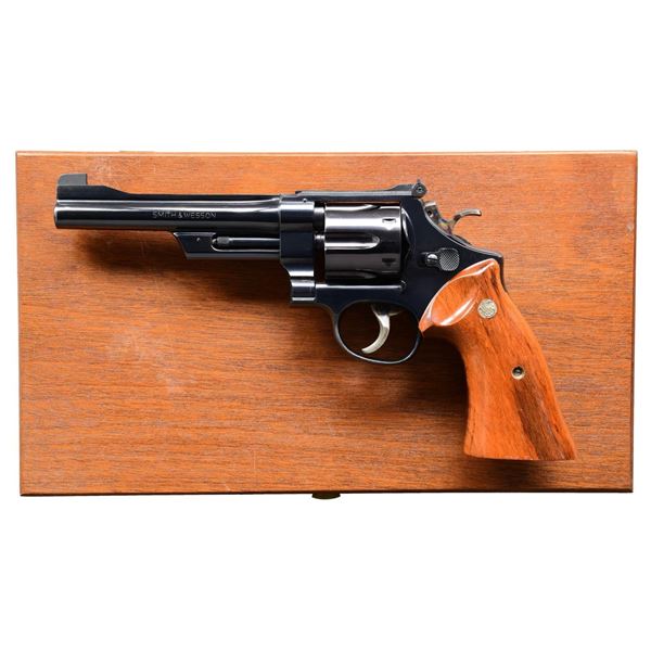 SMITH & WESSON 27-2 DA REVOLVER.