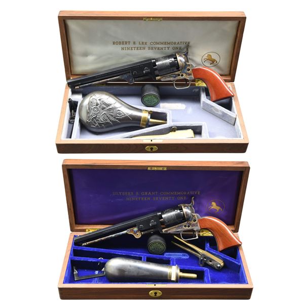 FABULOUS PAIR OF COLT MODEL 1851 NAVY ROBERT E.