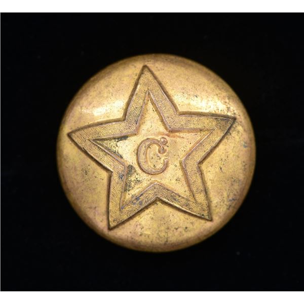 RARE TEXAS CAVALRY BUTTON.