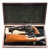 FINE CASED FLUTED COLT MODEL 1860 ARMY REVOLVER &